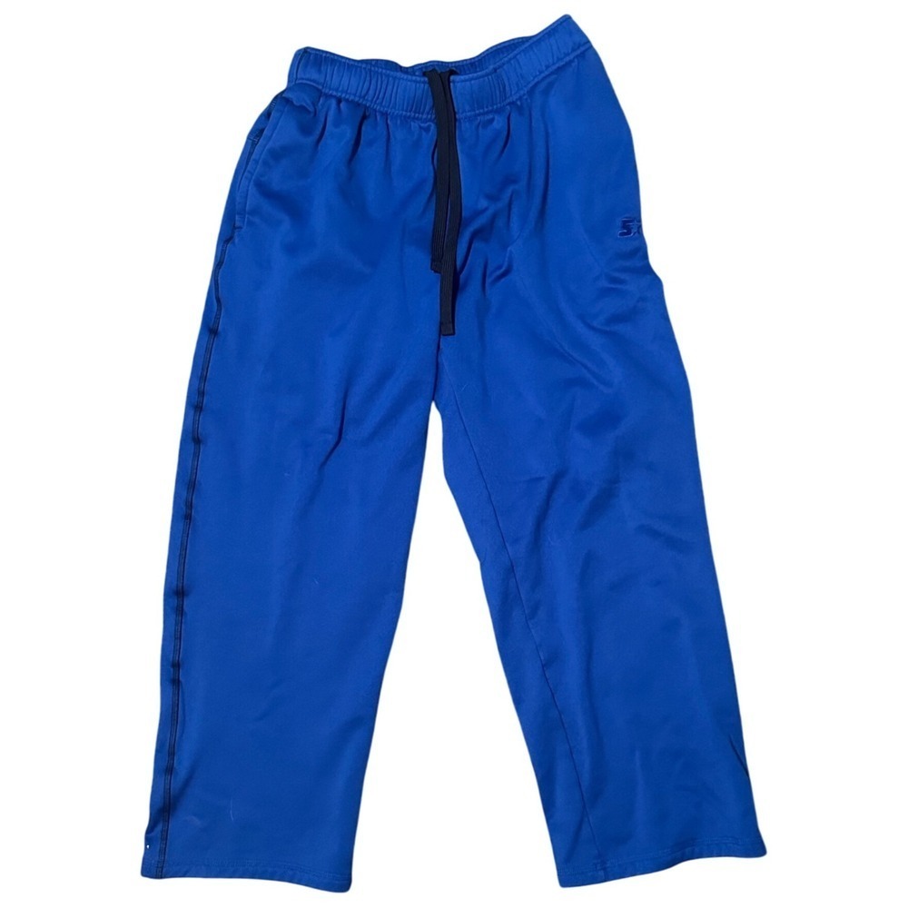 Starter Athletic Track Pants Blue Athletic Casual‎ Mens Size M 32 34